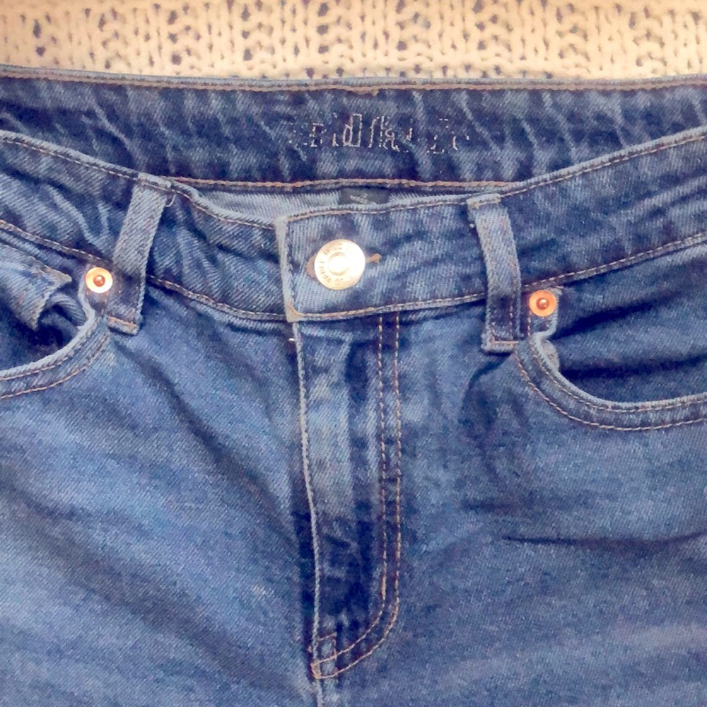 High Rise Straight Ankle Wild Fable Jeans